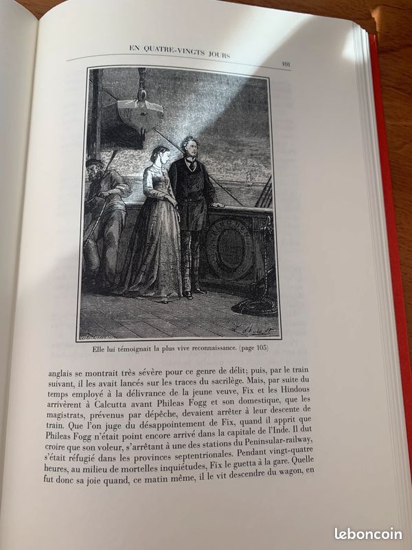 Livre Jules verne le tour du monde en 80 jour (image 4)