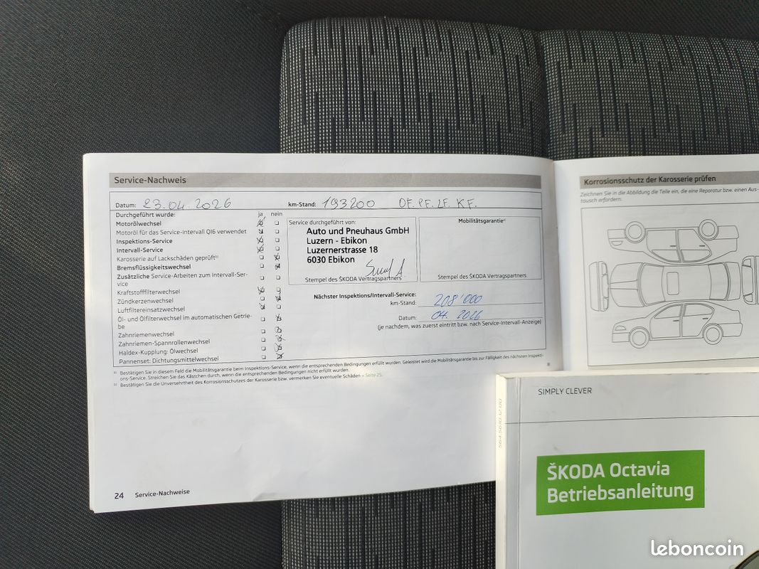 Skoda octavia 2 combi 1.6 tdi 105ch garantie mois (image 5)