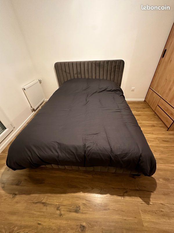 Cadre de lit + matelas (image 2)