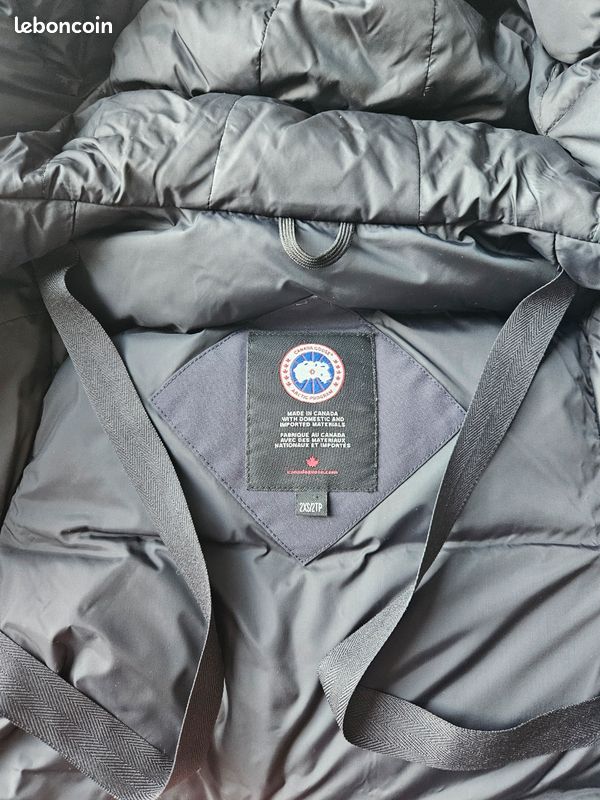 Parka femme bleu marine Canada Goose (image 13)