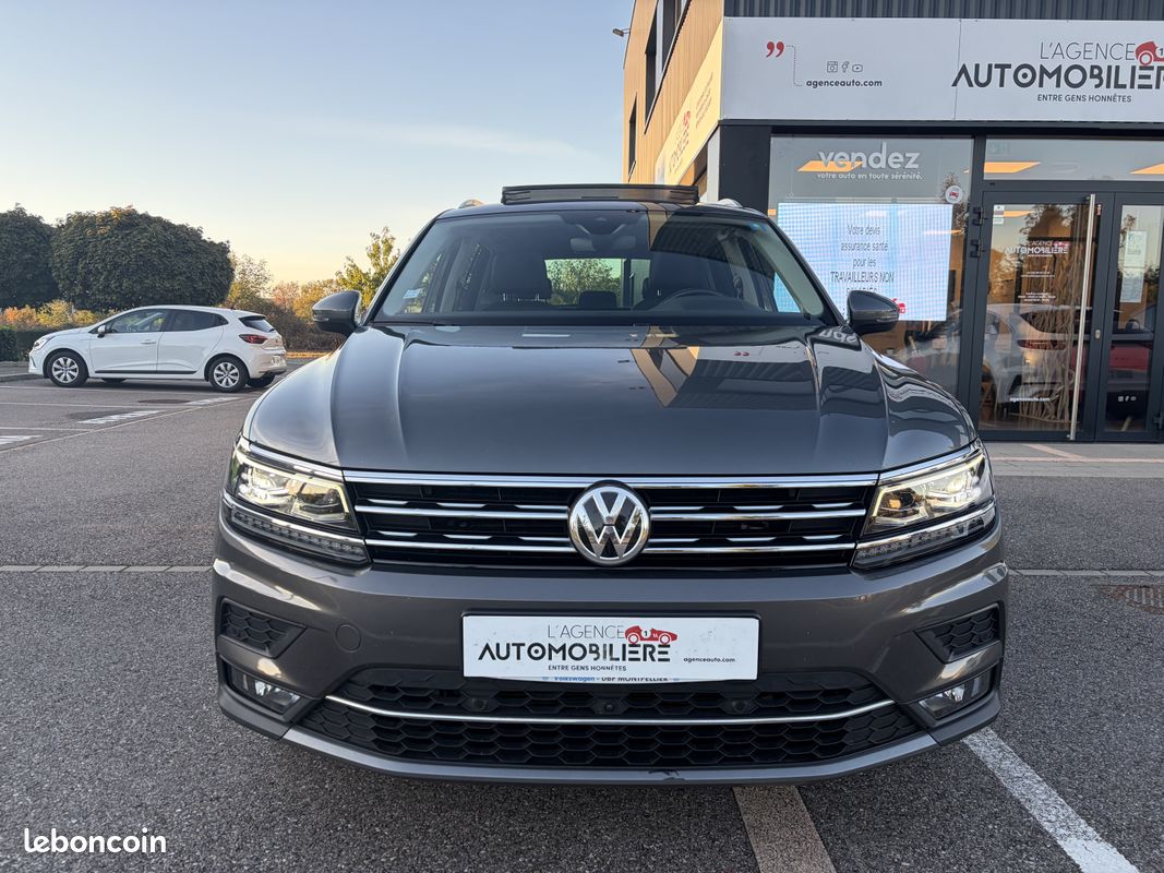 VOLKSWAGEN Tiguan 2.0 TDI 190 CARAT EXCLUSIVE 4MOTION DSG7 - GARANTIE 12 MOIS (image 8)
