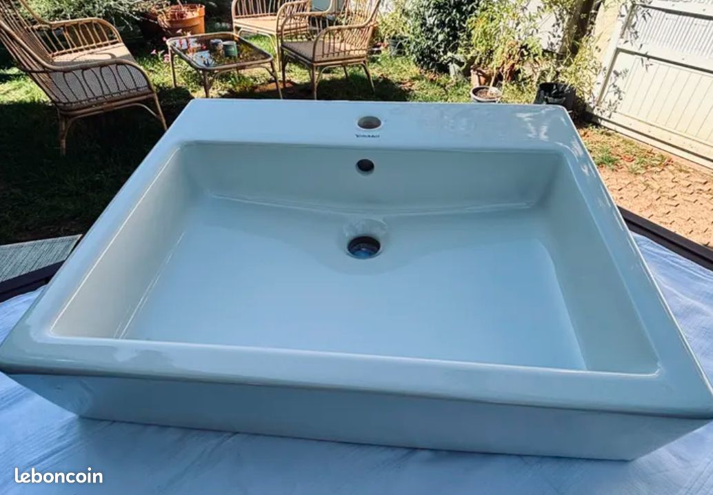Lavabo Duravit Vero blanc (image 4)