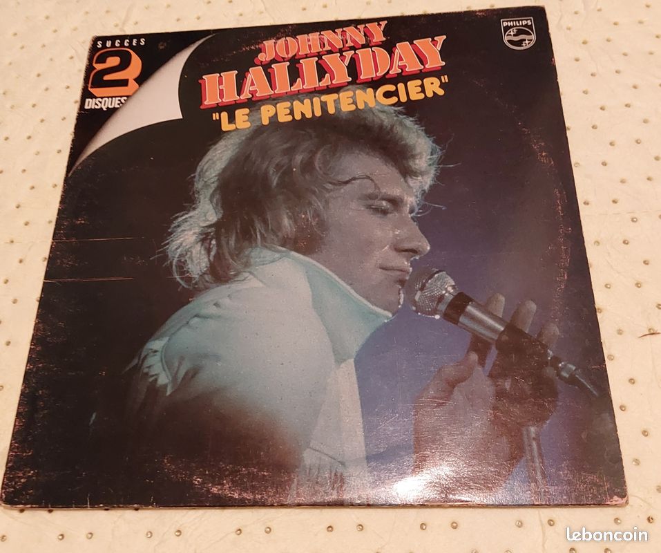 Vinyl 33 trs Johnny Hallyday (image 1)