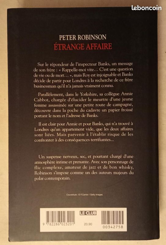 Etrange Affaire - Peter Robinson (image 3)