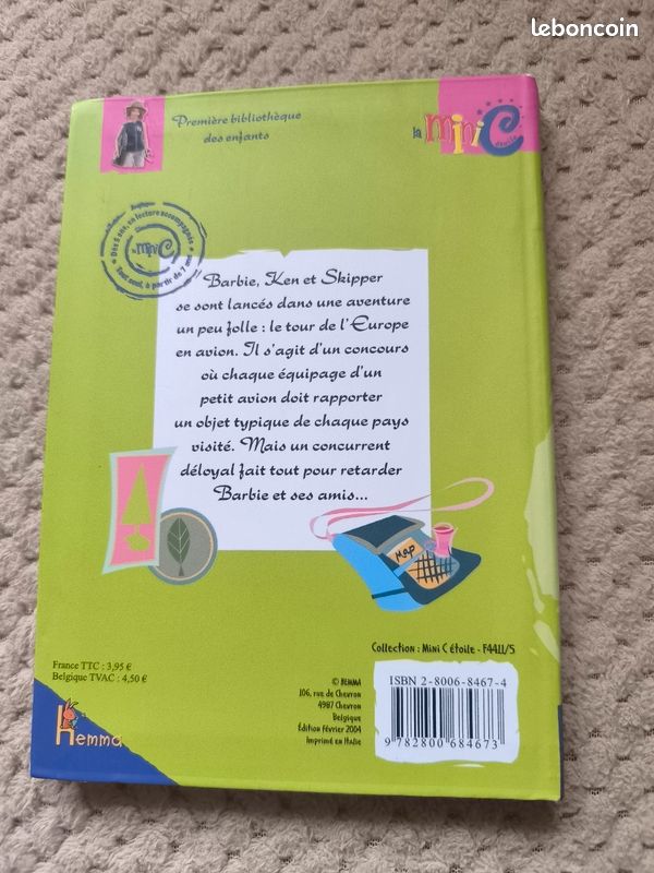 Livre barbie le tour d'Europe (image 3)