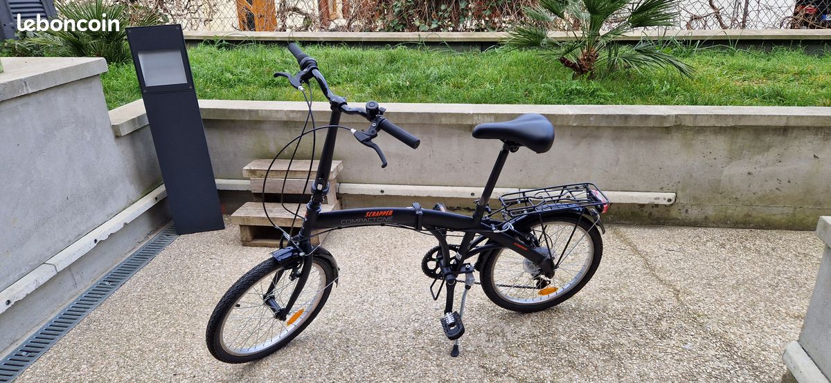 Vélo Pliant Scrapper Scrapper Railway Compact One Velo Pliant