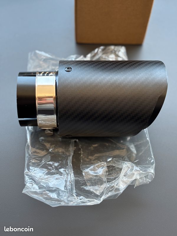 Silencieux Fibre Carbone Embout échappement Voiture Jadeshay Fibre Carbone - Pour Tuyaux 63mm 89mm Embout échappement 63mm 89mm