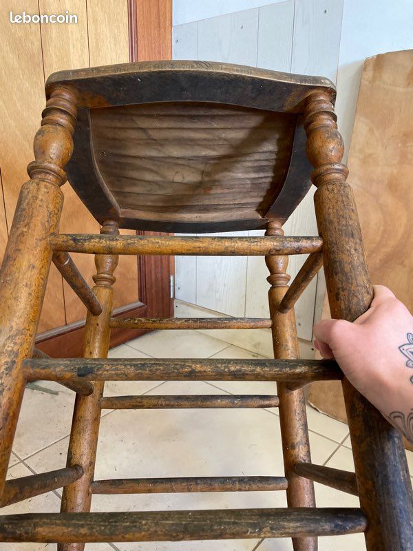 Tabouret bois (image 6)