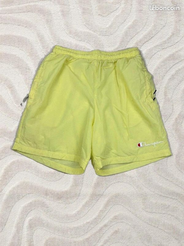 Maillot de bain champion jaune logo brodé taille M #2699ss (image 1)