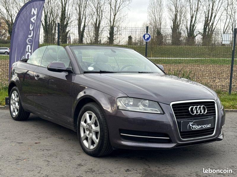 Audi A3 CABRIOLET 2.0 TDI 140CH AMBITION LUXE * 147.000KM * 1ERE MAIN * GARANTIE (image 4)