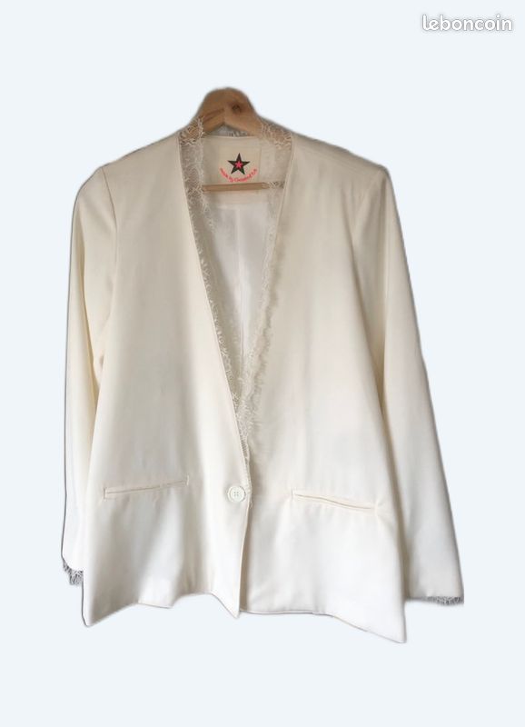 Veste femme blanche jamais portée (image 1)