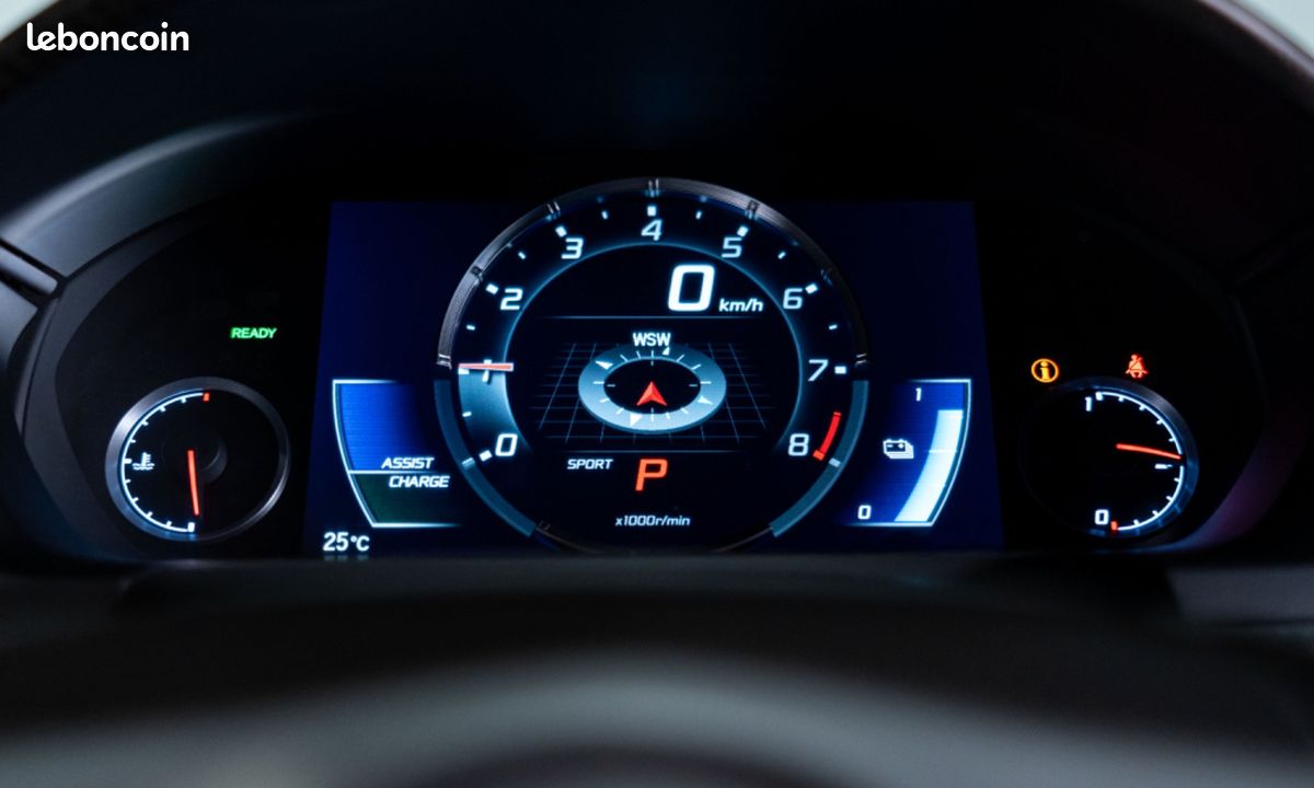 HONDA NSX V6 3.5 581 – IMMAT France / Nouvelle Bleu Pearl / Carbone / 1464E/Mois (image 22)