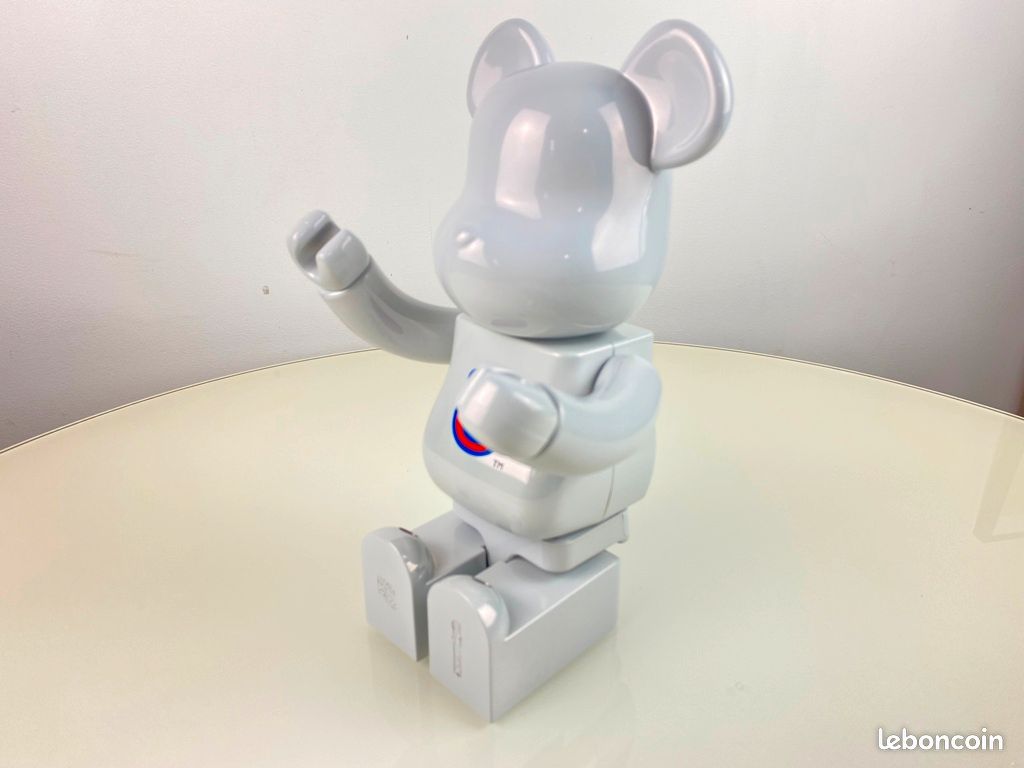 MEDICOM TOY BEARBRICK 1st Model 20th Anniversary Be@rbrick 400% - Neuf
