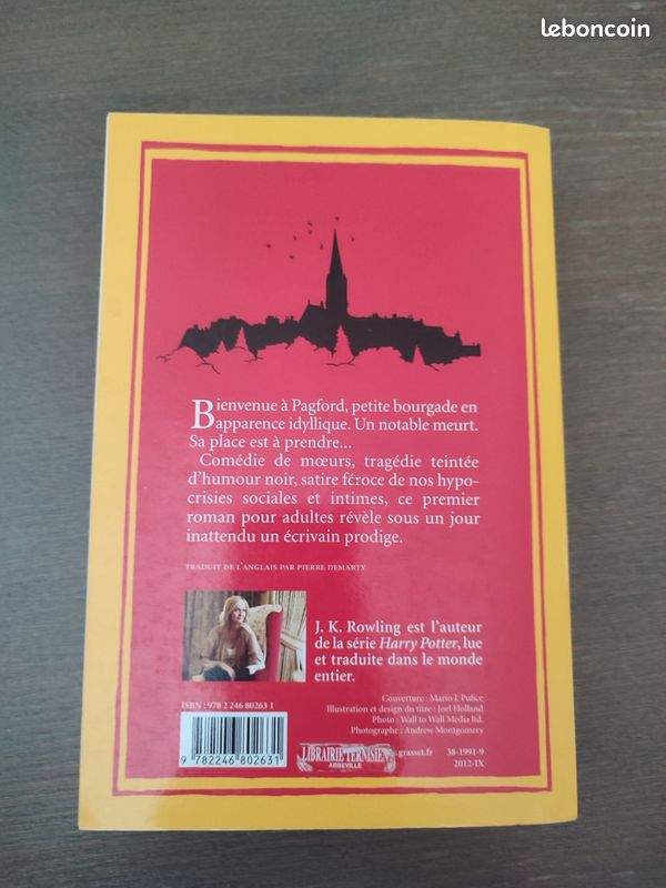 Une place à prendre J K Rowling (image 2)