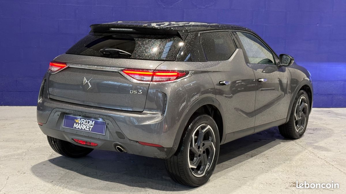 DS DS 3 Crossback BlueHDi 130ch Rivoli Automatique - Apple CarPlay - Caméras 360 - Feux LED - Cuir - Chaîne arbre à cames OK - Suivi complet constructeur - Son Focal - Régulateur adaptatif (image 5)
