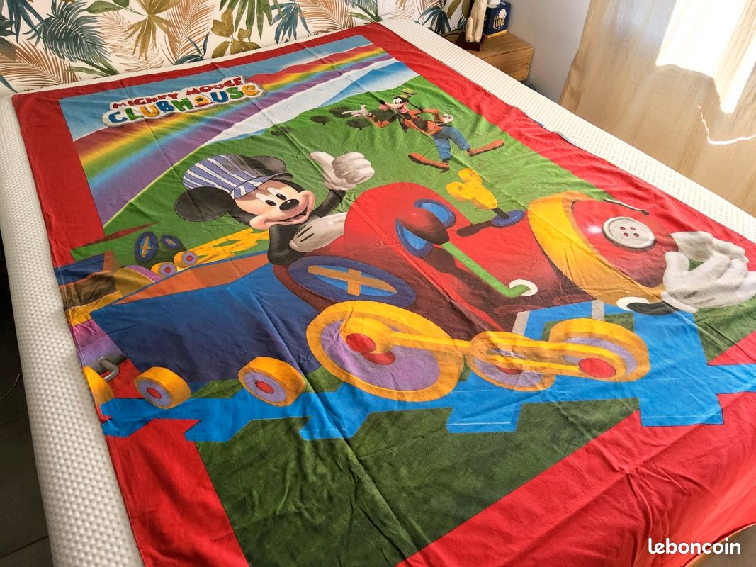 Housse de couette Disney Mickey – Lit enfant 1 personne (image 6)