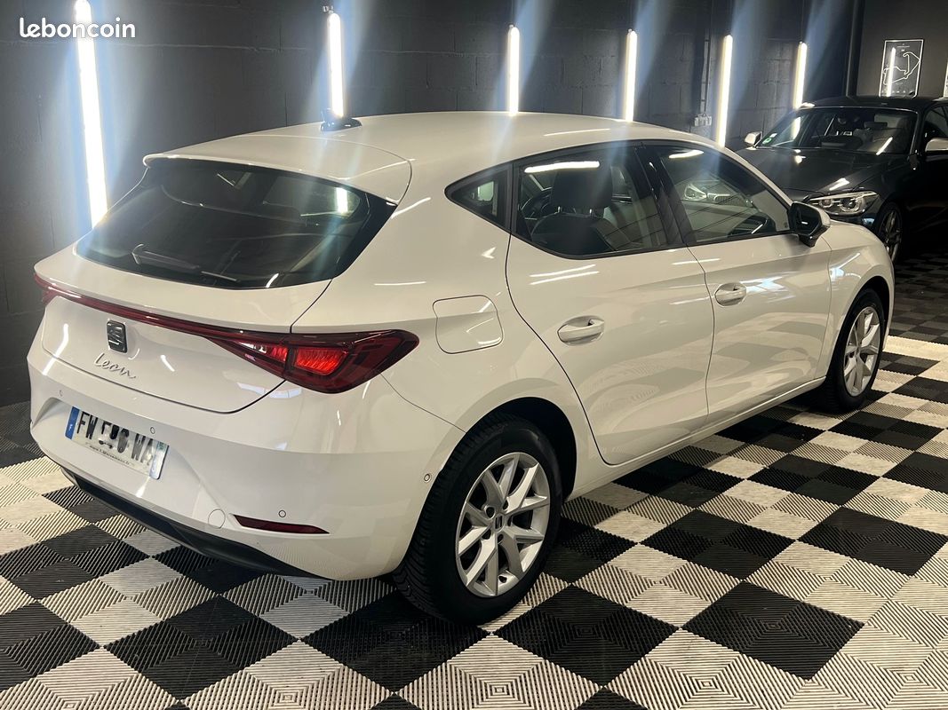 SEAT LEON 2.0 TDI 115ch STYLE BVM6 01/2021 76000 kms 1ERE MAIN / CAMERA / CARPLAY / HISTORIQUE LIMPIDE (image 6)