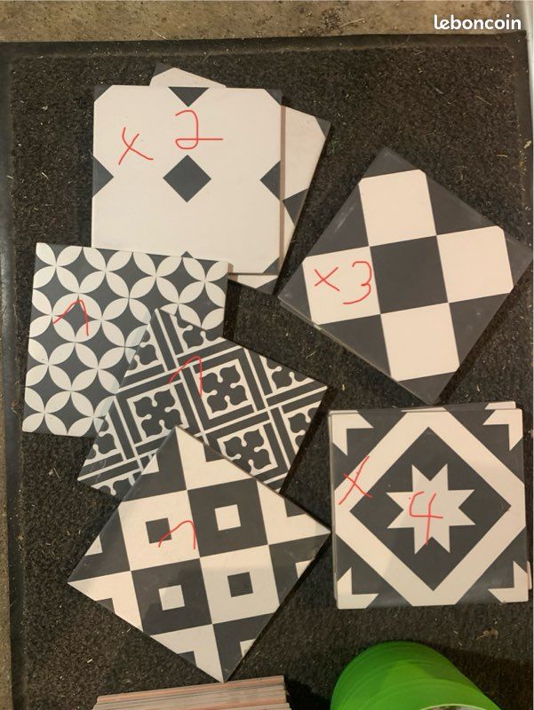 Faïence « carreaux de ciment » (image 1)
