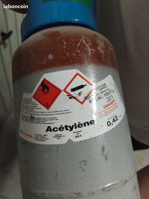 Bouteilles oxygne et Actylne - Bricolage