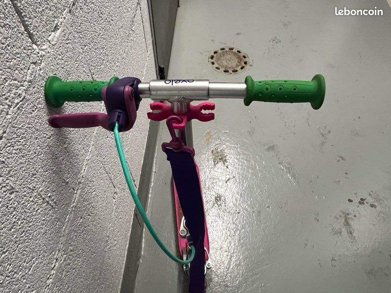 Trottinette enfant play 5 avec frein - Violette (image 5)