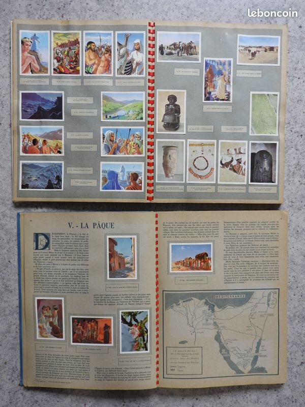 2 Albums Complets La Plus Belle Histoire des Temps Vignettes chocolat Suchard (image 8)