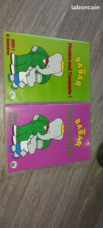 Ensemble 2 lots DVD Babar (image 1)