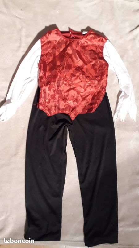 Déguisement vampire dracula garçon 7-8 ans (image 1)