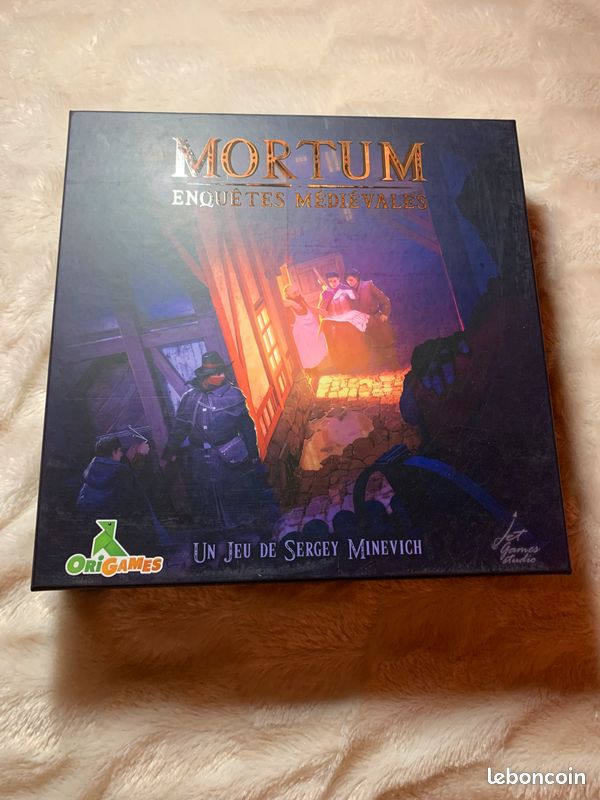 Jeu Mortum : Enquêtes Médiévales - OriGames - Version FR - À Partir De 12 Ans