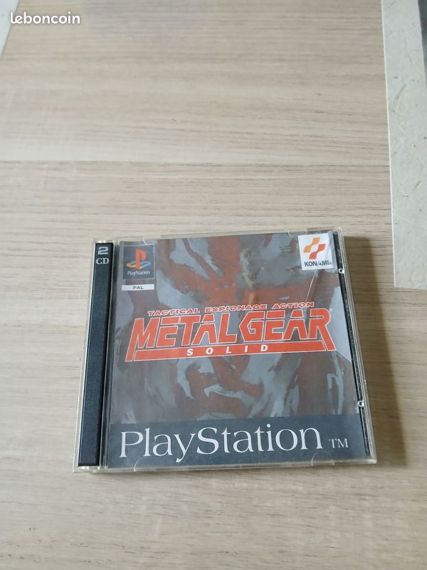Metal Gear Solid ( Playstation 1 - PS One - PSX ) (image 1)