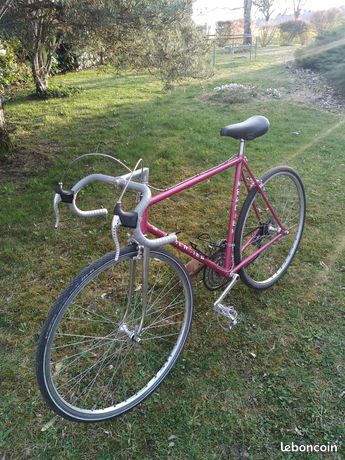 Vélo course Mercier vintage rose
