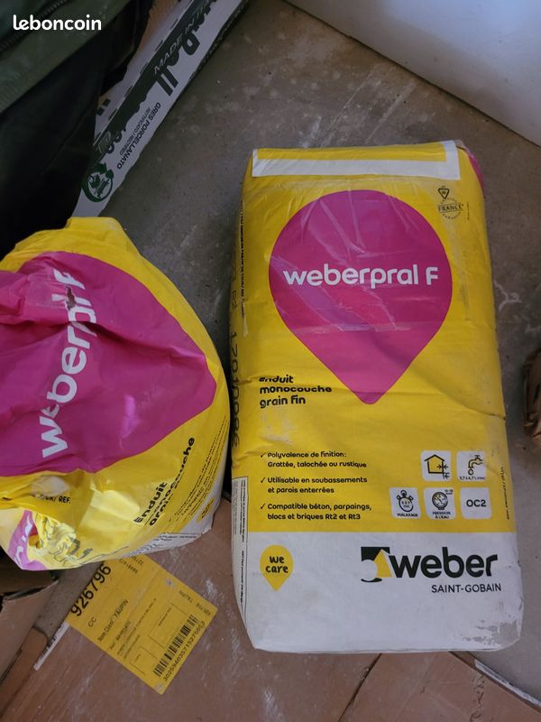 Enduit de facade WEBER (image 1)