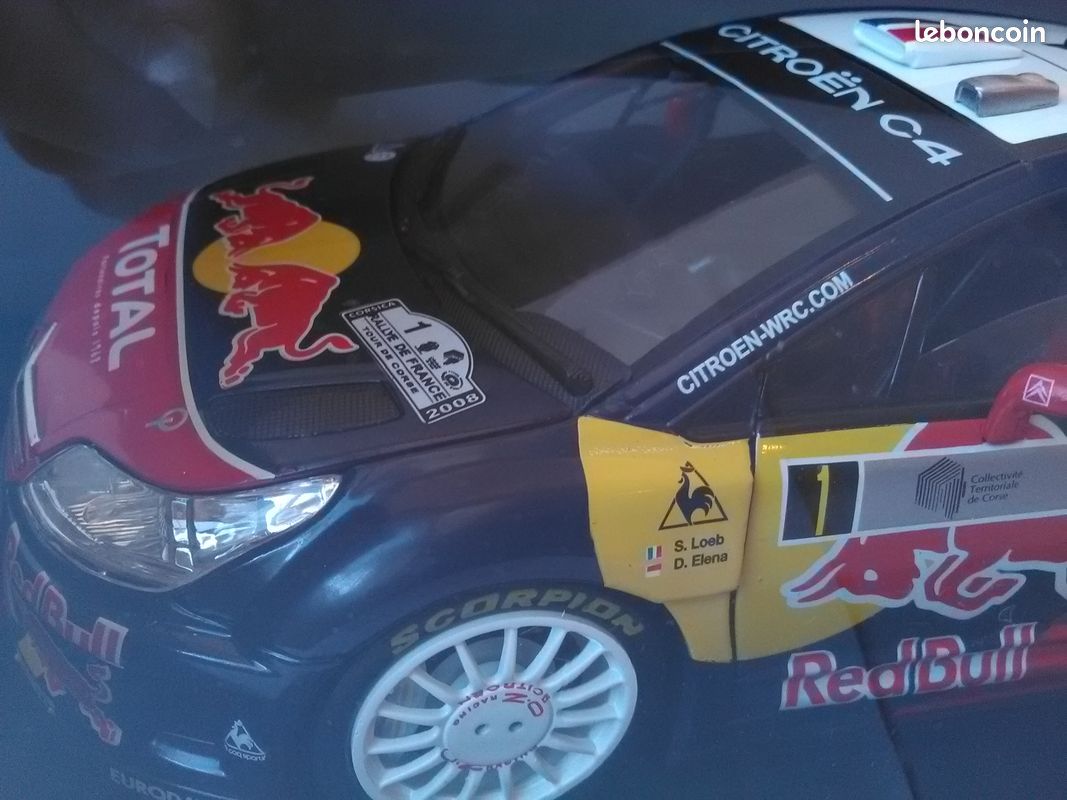 Citroen C4 WRC 2008 Loeb 1/18 (image 4)