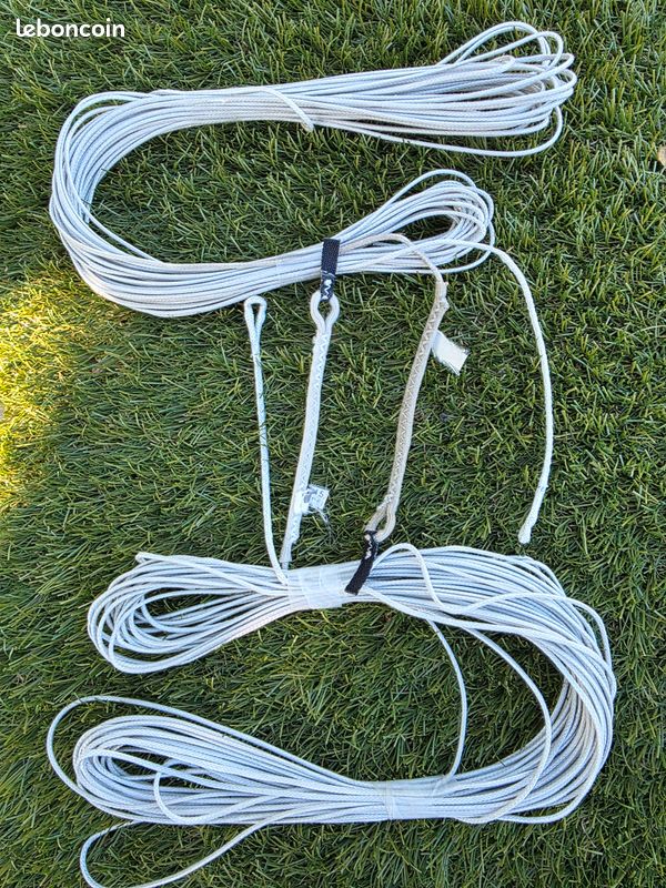 Set complet 4 Lignes origine kite F-One Barre linx 2021 (image 3)