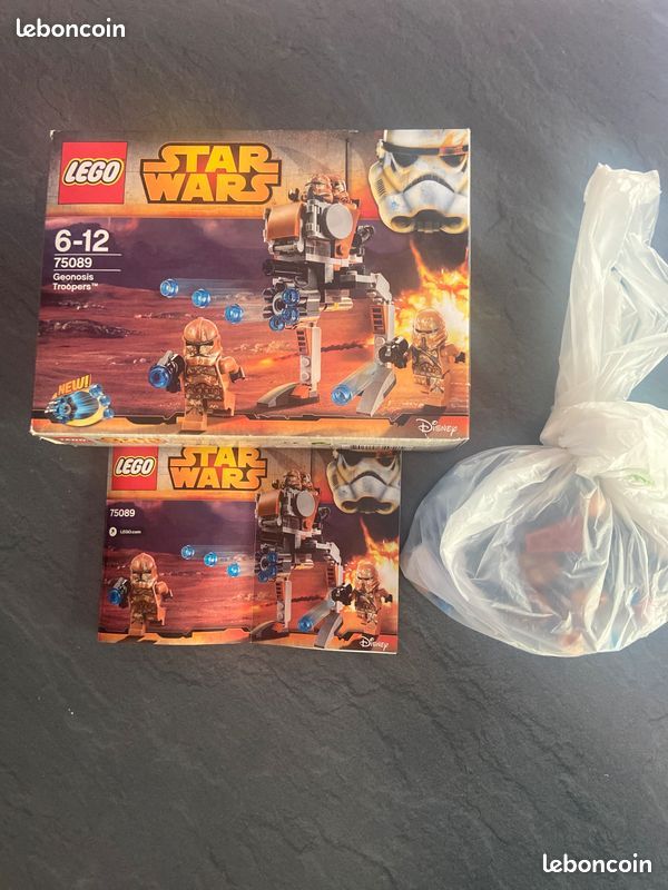 Lego Star Wars Geonosis troopers boite n° 75089 Complet Jeux