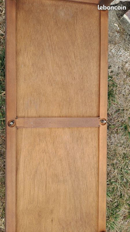 Jardinière Vintage d intérieur en bois sur pieds vernis / Porte plantes /1970-1980 (image 10)
