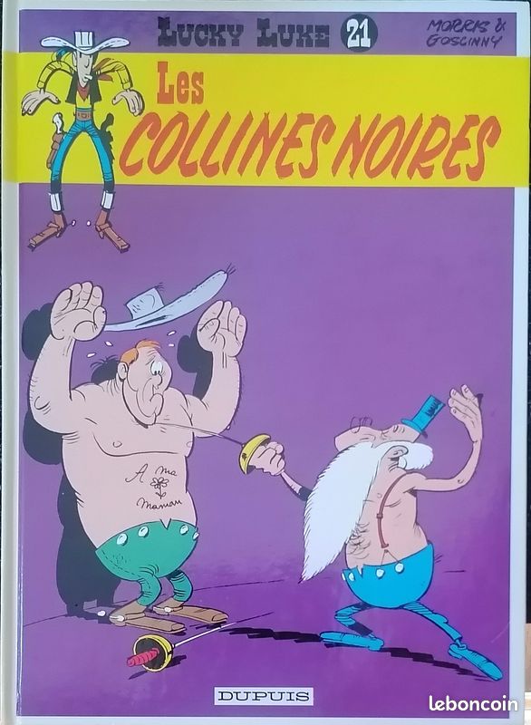 Lucky Luke "Les collines noires" (image 1)