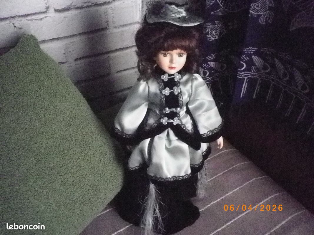 Poulbot 24 Cm Réf: 24 D Poupée Ancienne Reproduction Antique Doll