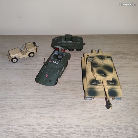 LOT 10 SOLIDO Militaire 1/50 Lot de 10 véhicules Militaires