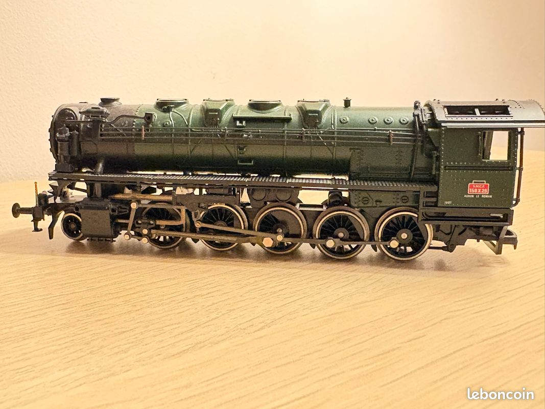 JOUEF Locomotive en boite - Vapeur 150 X 29, Audun SNCF HO . REF