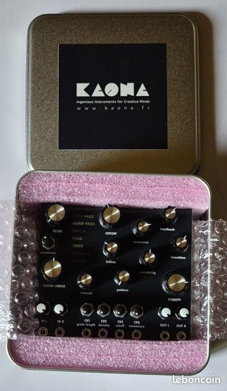Kaona Sisyfus V2 synthèse granulaire et filtres eurorack (image 4)