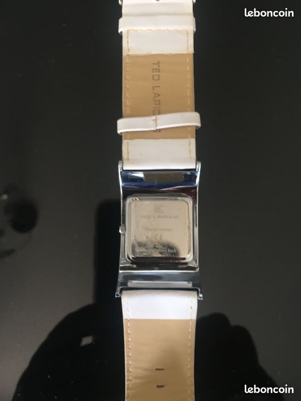 Vend montre blanche Ted Lapidus (image 2)