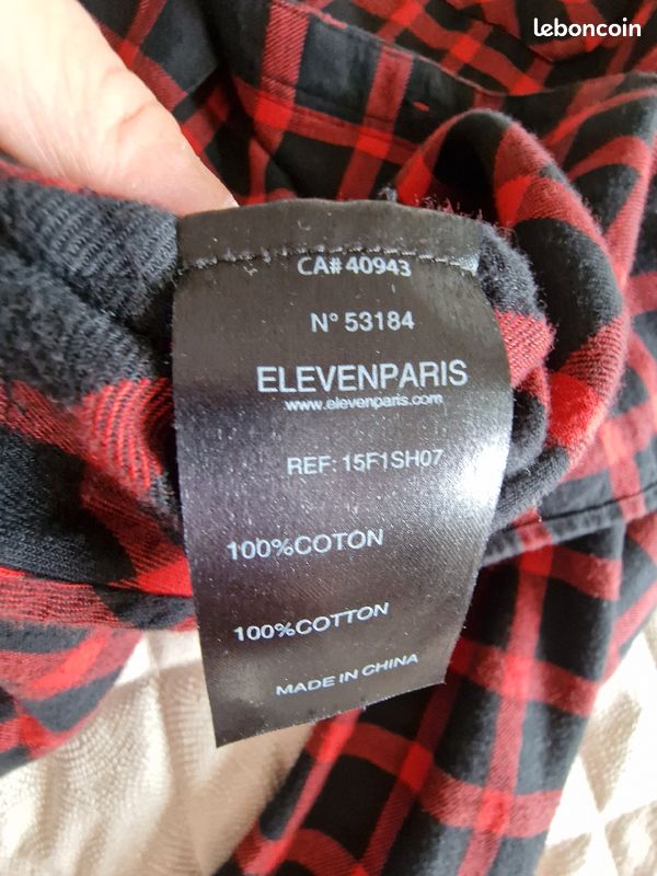 Chemise homme eleven paris (image 4)