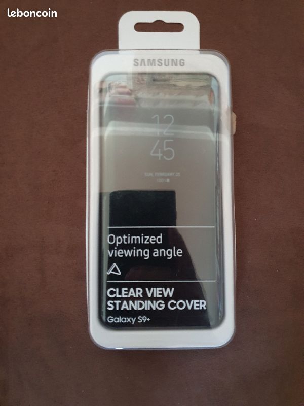 Étui (neuf) Clear View pour Samsung Galaxy S9+ (image 1)