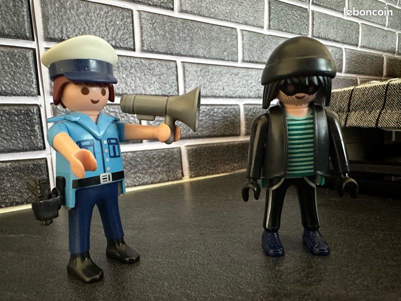 Playmobil pompier et policiers Jeux Jouets