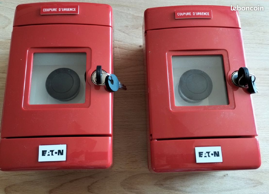 Coffret coup de poing IP55 NUGELEC NUG37000 EATON (image 3)