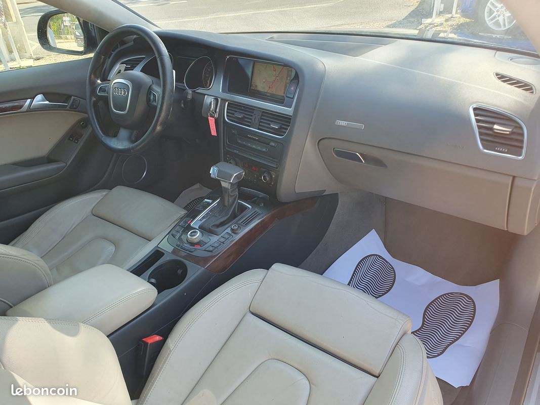 Audi A5 coupé 2,7 V6 tdi/Automatique/Cuir/Gps/Bluetooth/Garantie et révisé/Réservation&Livraison Possible (image 8)