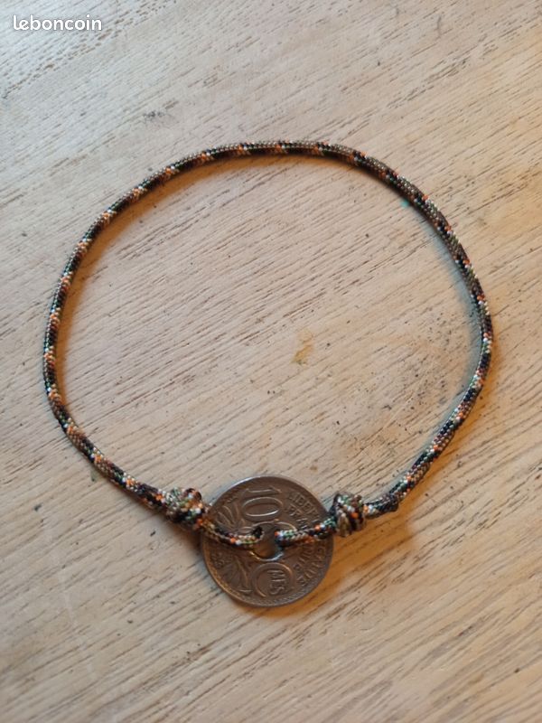 Bracelet monnaie ancienne (image 1)
