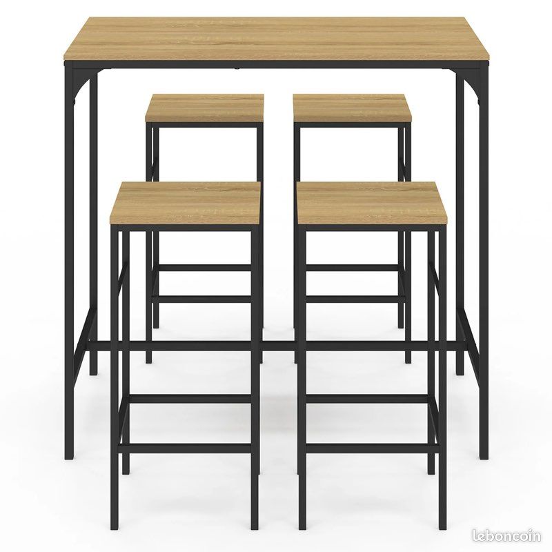 Table mange-debout & Tabourets (image 4)