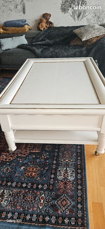 Grande table basse en bois massif (image 2)