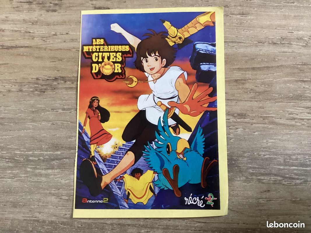 Swap stickers, checklist and photos for album AGE Les Mystérieuses Cités d’Or